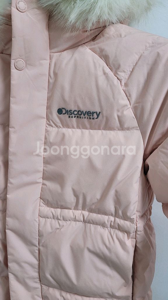 새상품)디스커버리 키즈 여아동 구스다운 롱패딩 150,160--2