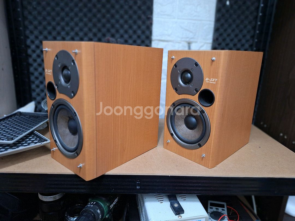 70w 빈티지 중형 스피커 온쿄 d-sx7 레트로 앤틱 카페 가게 오디오 매장 인테리어 니어필드--2