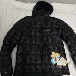 몽벨 플라즈마 1000 알파인 다운 블랙 L 새상품