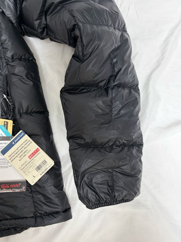 몽벨 플라즈마 1000 알파인 다운 블랙 L 새상품--3
