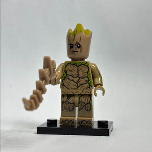 레고 마블 어벤져스 슈퍼 히어로즈 그루트 커스텀 피규어(호환)