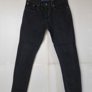 31)리바이스 527 가죽패치 데님 생지 블랙 로우 이미지