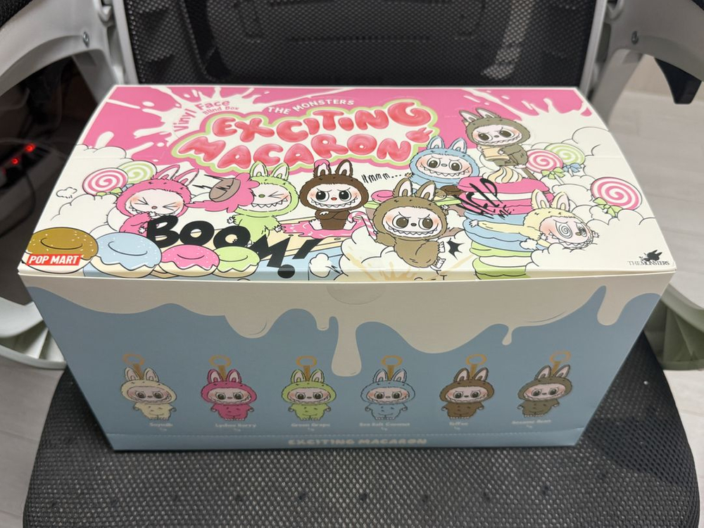 팝마트 라부부 테이스티 마카롱 단순박스 개봉 새상품 이미지