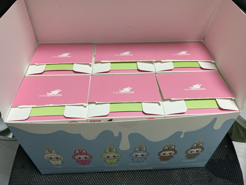 팝마트 라부부 테이스티 마카롱 단순박스 개봉 새상품 이미지