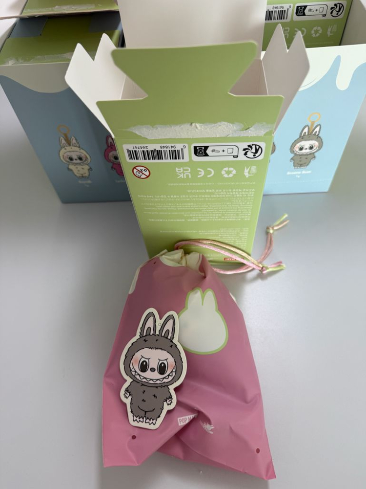 팝마트 라부부 테이스티 마카롱 단순박스 개봉 새상품 이미지