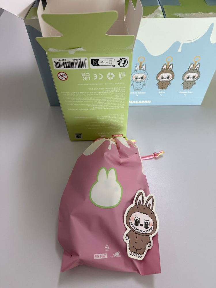 팝마트 라부부 테이스티 마카롱 단순박스 개봉 새상품 이미지