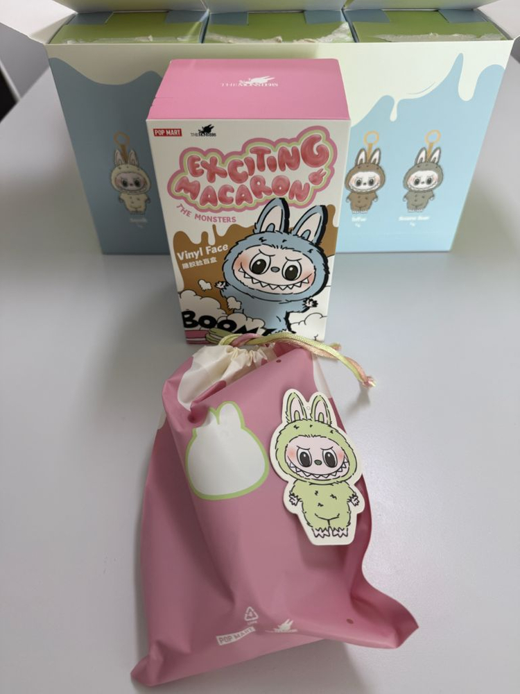 팝마트 라부부 테이스티 마카롱 단순박스 개봉 새상품 이미지