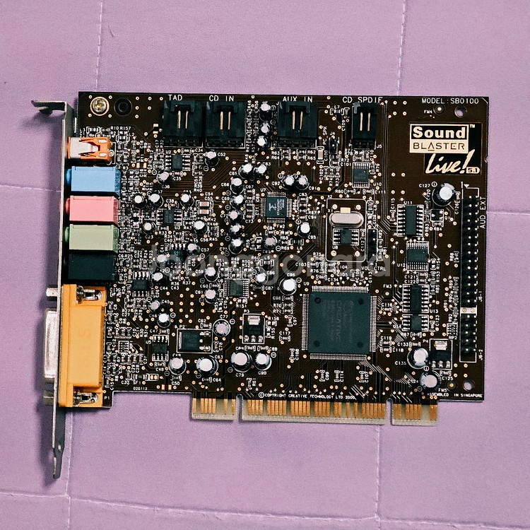 Sb0100 사운드 블래스터 라이브 5.1 SB0100 | 중고나라 - 안심되는 중고거래