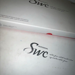 SWC 수채화물감 2개 미대입시 미술재료