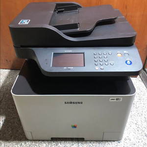 삼성 칼라팩스복합기 SL-C1454FW 팝니다 이미지