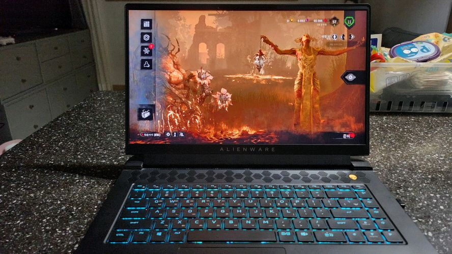 델 에일리언웨어 플래그쉽 게이밍 노트북/램32G,RTX3060 이미지