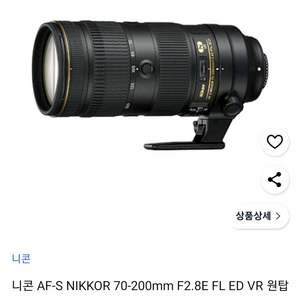 NIKKOR 70-200mm F2.8E FL ED VR