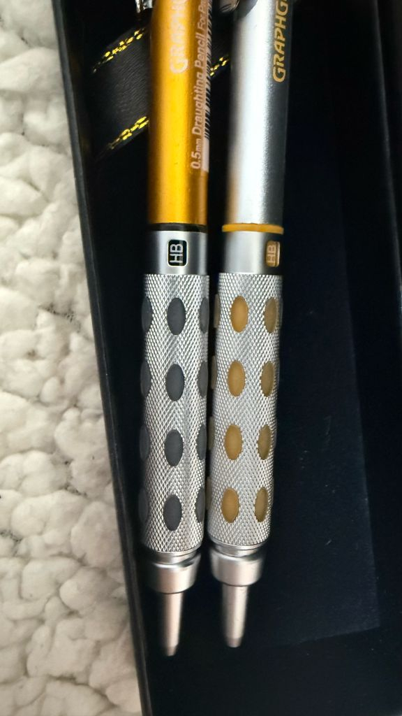 펜텔 그래프기어 1000 0.5mm 0.9mm 골드--2