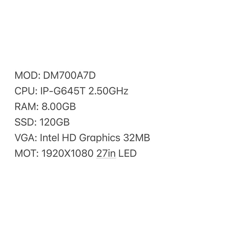 삼성 27인치 일체형컴퓨터--5