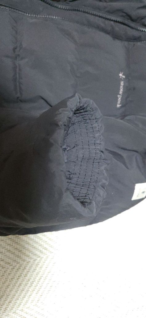 스노우피크 남성 경량패딩 블랙 105--1