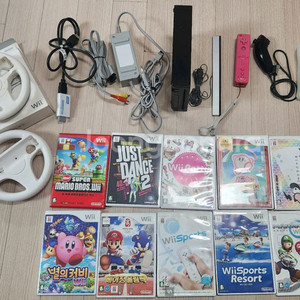 [닌텐도 위+게임CD 다수포함] 팝니다