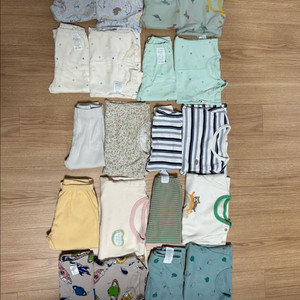 남아 90사이즈 내복 일괄(압소바,해피랜드,오뜨베베 등)