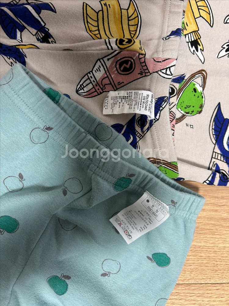 남아 90사이즈 내복 일괄(압소바,해피랜드,오뜨베베 등)--2