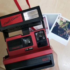 [상태 최상] 폴라로이드 카메라 쿨캠 레드 600 Cool Cam