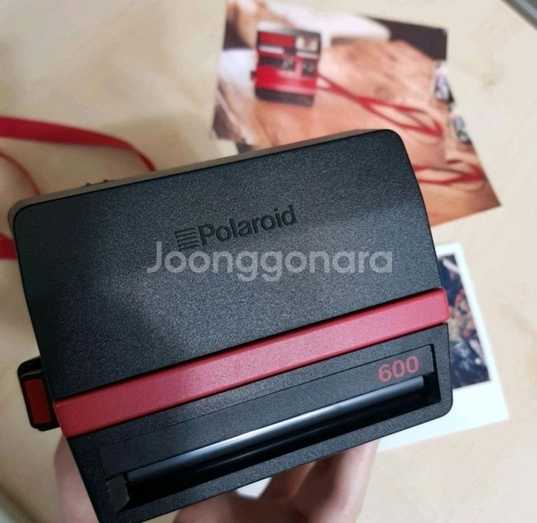 [상태 최상] 폴라로이드 카메라 쿨캠 레드 600 Cool Cam--4