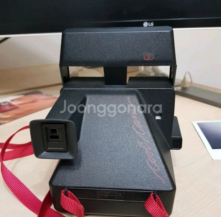 [상태 최상] 폴라로이드 카메라 쿨캠 레드 600 Cool Cam--2