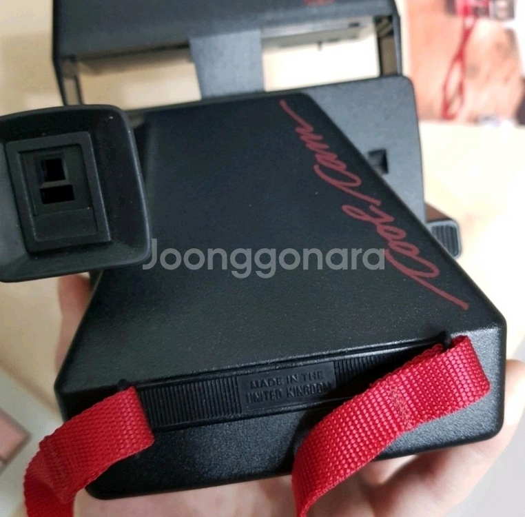 [상태 최상] 폴라로이드 카메라 쿨캠 레드 600 Cool Cam--3