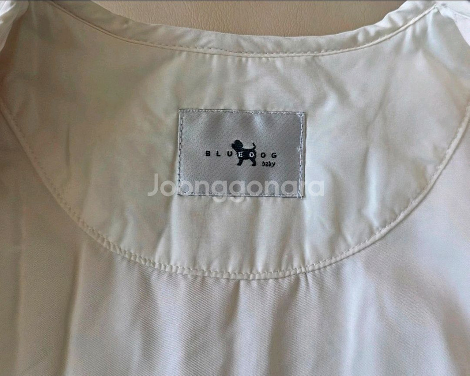 블루독 베이비 패딩 점퍼 머플러 세트 6Y--2