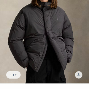 폴로 랄프로렌 모크넥 다운자켓 M 패딩