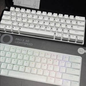 로지텍 G PRO X 60 갈축 라이트스피드 화이트