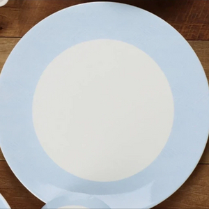 (미사용)한국도자기 멜란지 10접시(디너접시)