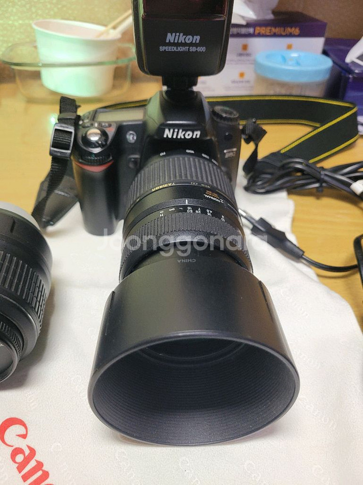 니콘 D80 카메라 + 24-70mm 렌즈 세트--0