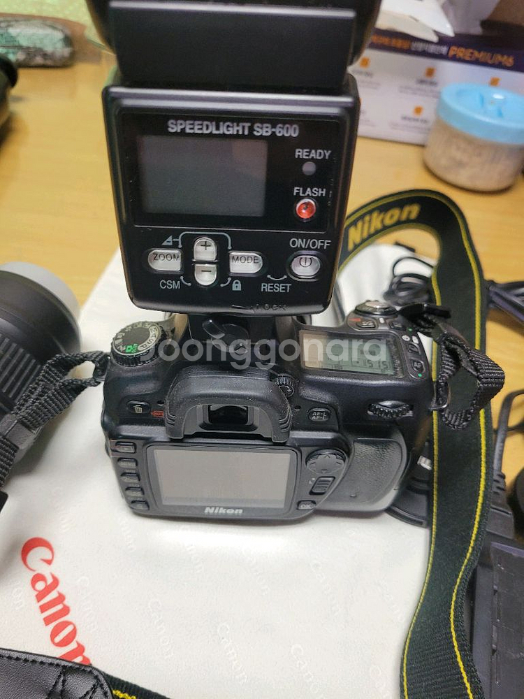 니콘 D80 카메라 + 24-70mm 렌즈 세트--3