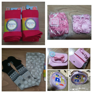 아동용 팬티 면타이즈 세트 이미지