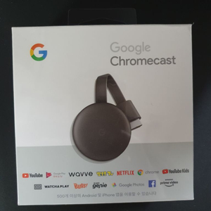 크롬캐스트 3세대, (국산정품)