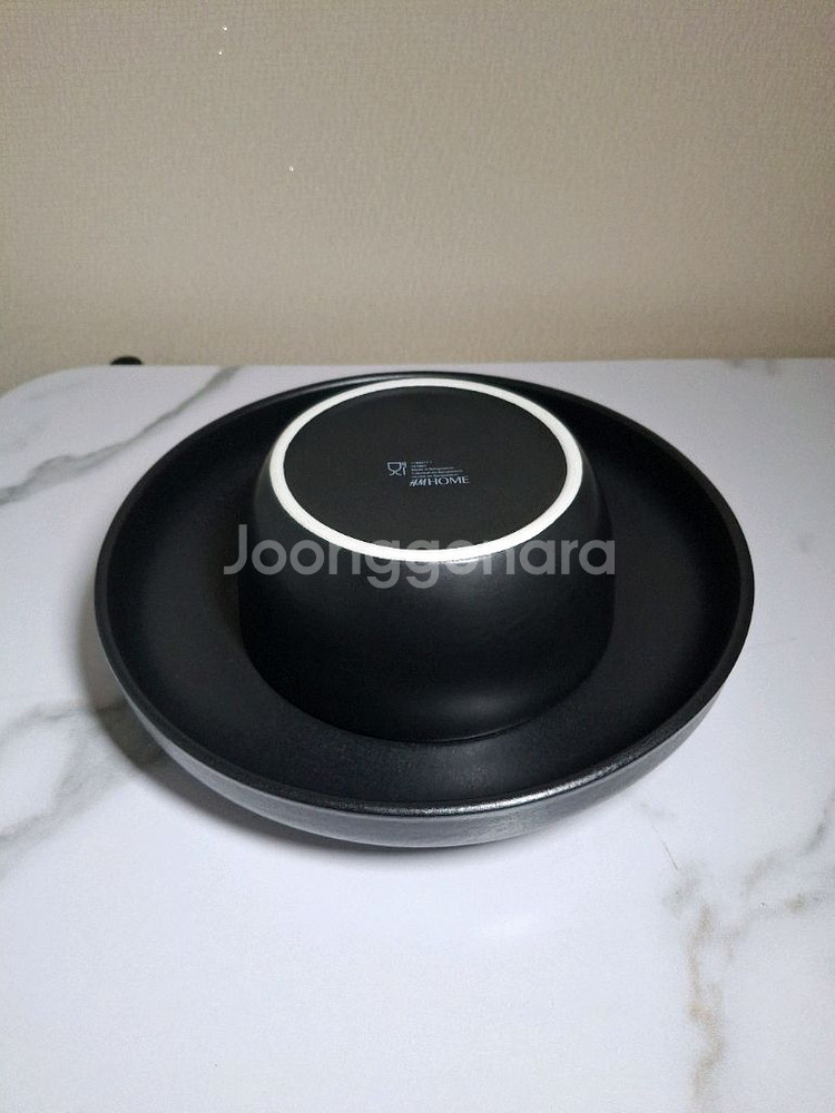 H&M HOME 스톤웨어 디너세트 (볼 4 + 접시 2, 새상품/박스포장)--3