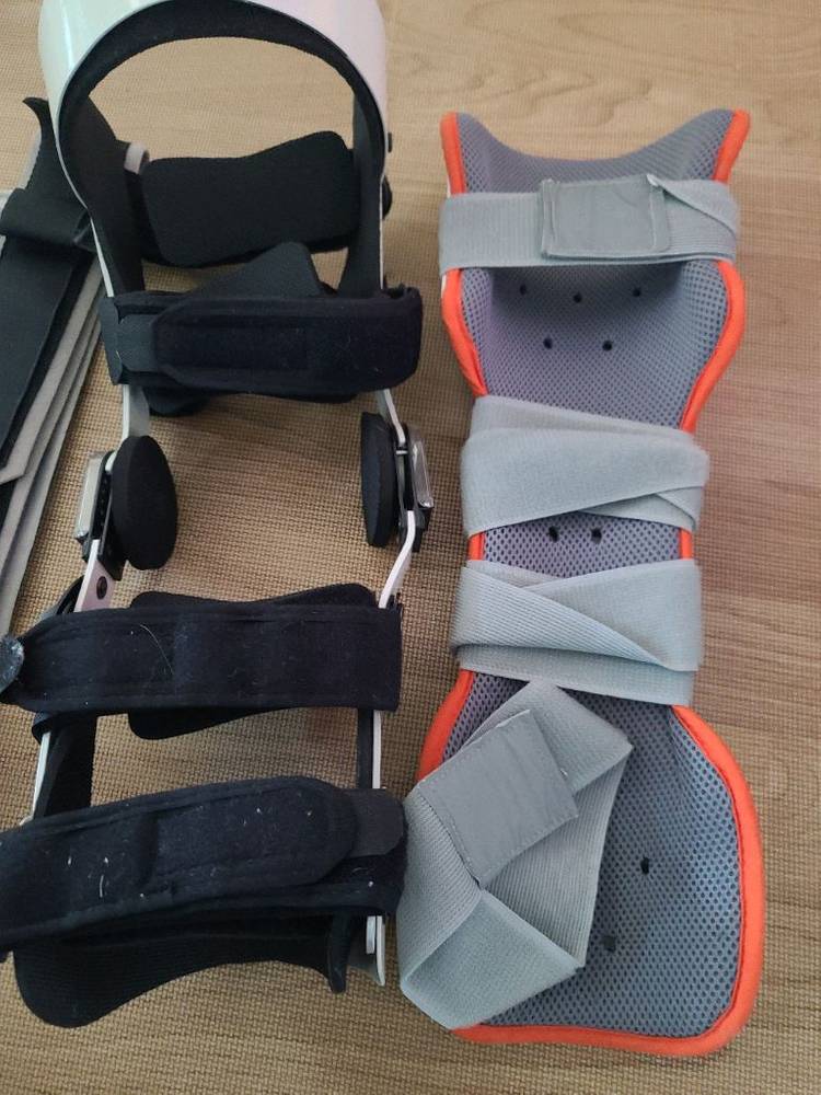 서울의지 전방 십자인대 무릎 보호 보조기 좌측 m 사이즈 이미지