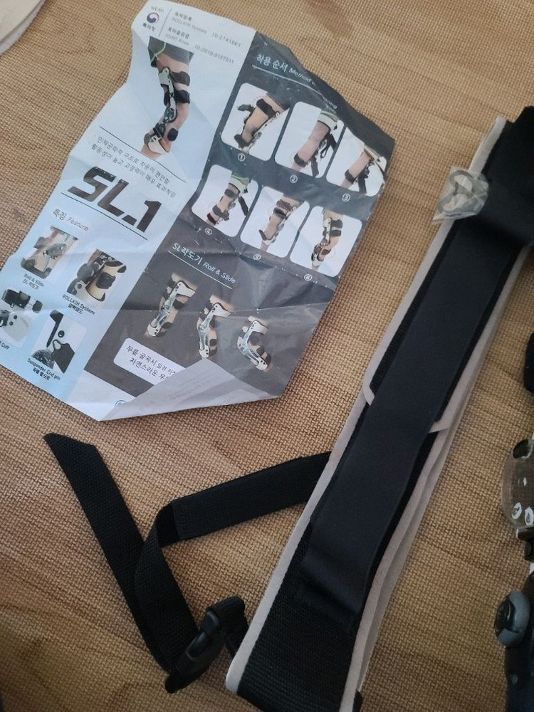 서울의지 전방 십자인대 무릎 보호 보조기 좌측 m 사이즈 이미지