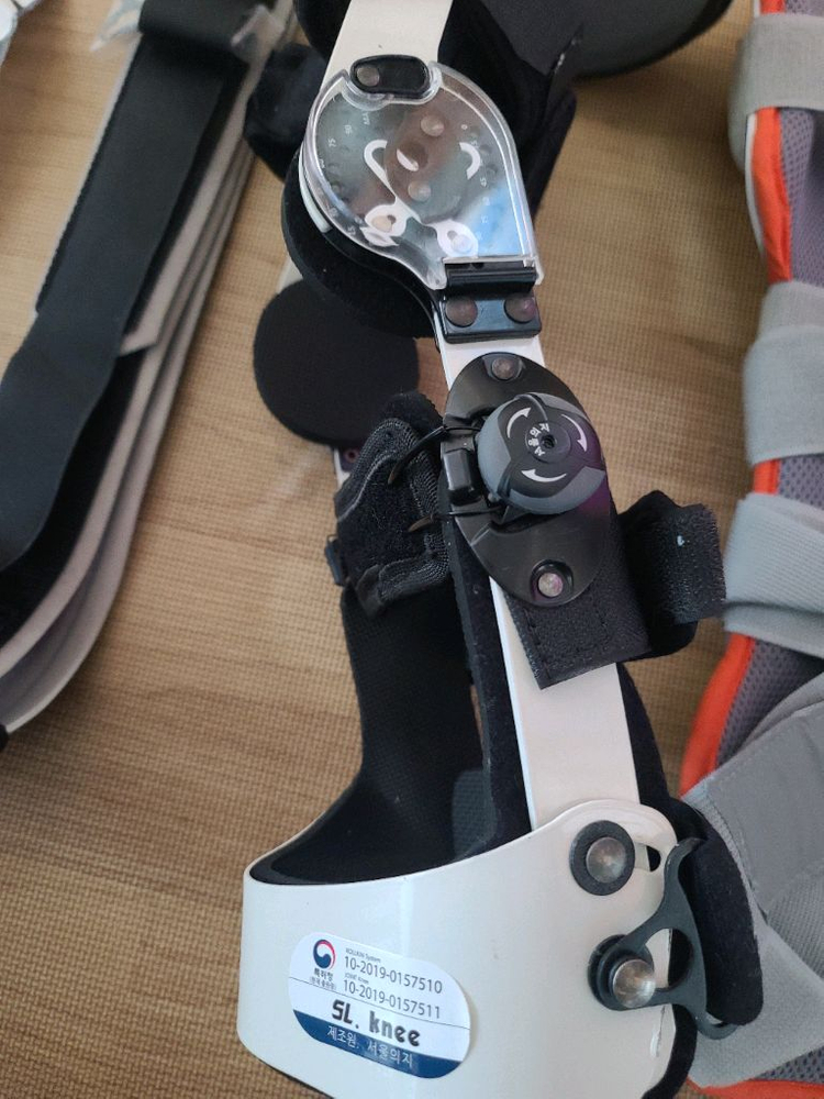 서울의지 전방 십자인대 무릎 보호 보조기 좌측 m 사이즈 이미지