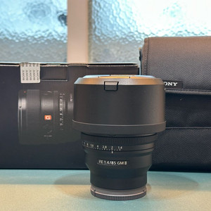 소니 FE 85mm F1.4 GM II 렌즈