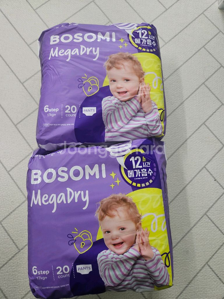 메가드라이 팬티형 기저귀 6단계 새것2팩--0