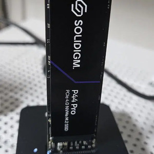 솔리다임 P44 Pro 2TB (nvme pcie 4.0 m2 ssd) 팝니다
