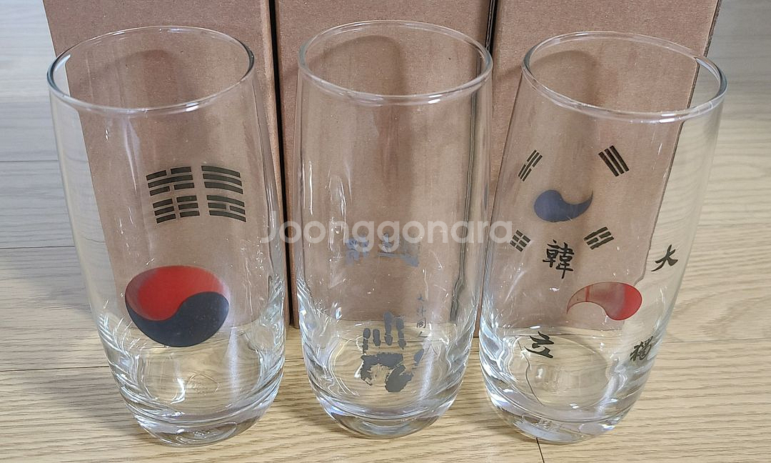 라카이코리아 글라스. 머그컵. 보틀.--1