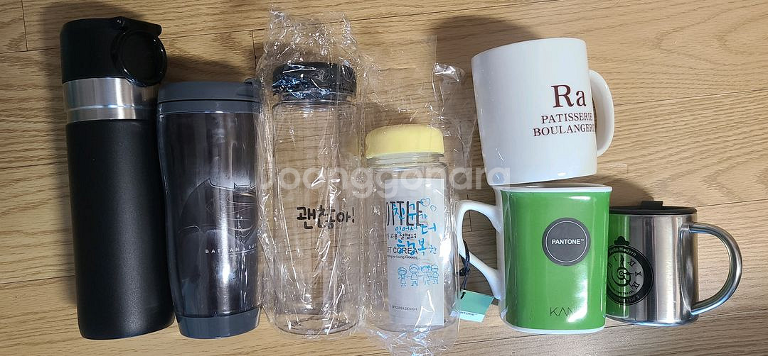 라카이코리아 글라스. 머그컵. 보틀.--3