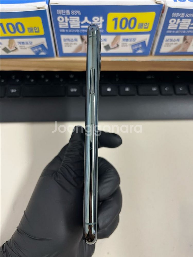 아이폰11프로 256G 그린 S급!--4