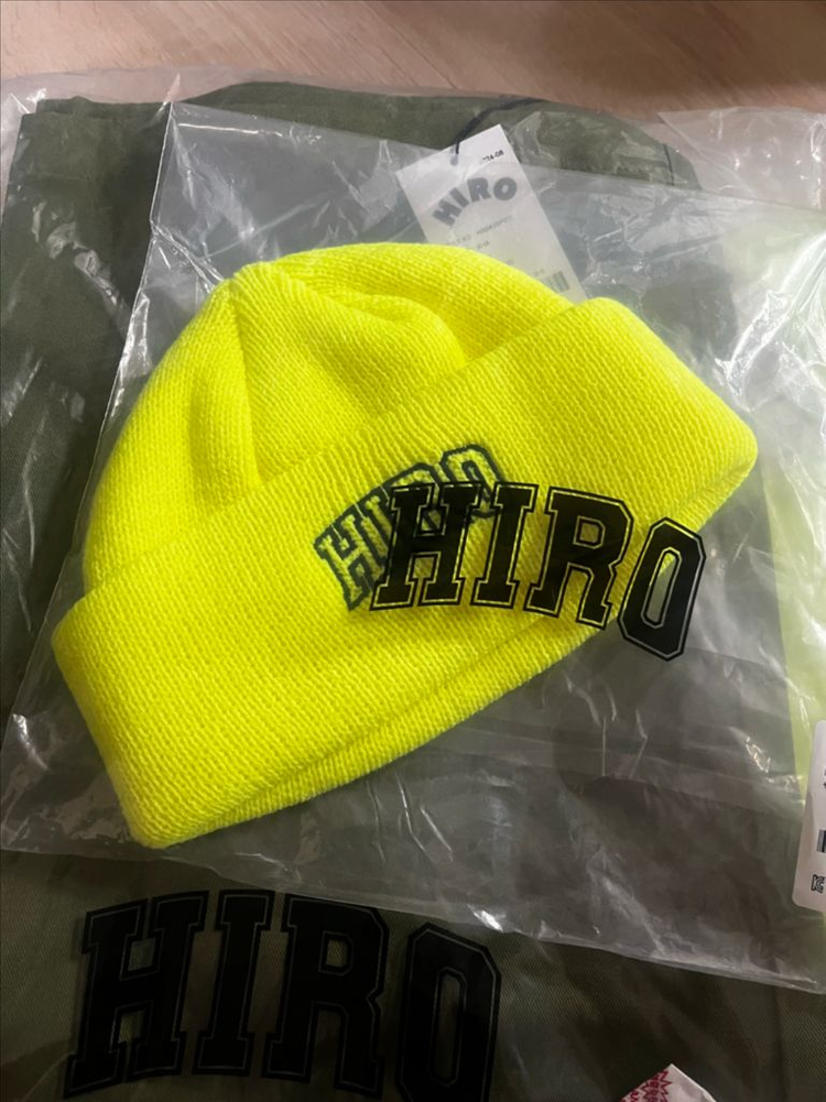 히로 퀼팅자켓 와이드치노팬츠 비니140사이즈--2