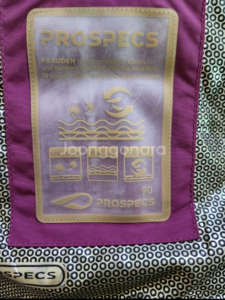 새상품!프로스펙스 오리털롱패딩점퍼--7