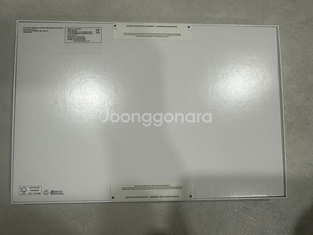 갤럭시 탭 s10 플러스 5G 256GB 실버색상 미개봉--1