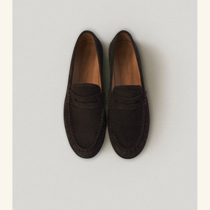 스무드뮤드 에일 브라운 스웨이드 페니로퍼