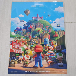 슈퍼 마리오 브라더스 오리지널 티저 포스터 (A3)