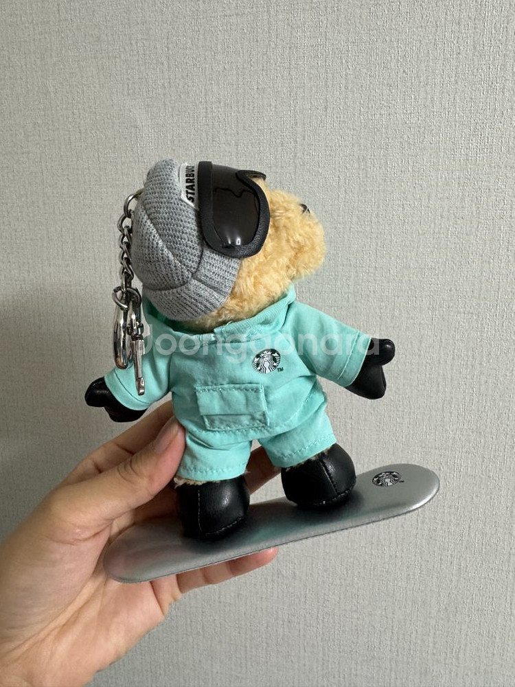 스타벅스 스포츠클럽 2기 스노우보드 키링--0